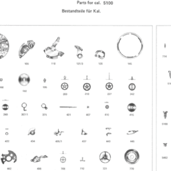 AS 5100 WATCH PARTS AS 5101, AS 5102, AS 5103 AS 5106 PART 255 PART 445 PART 705