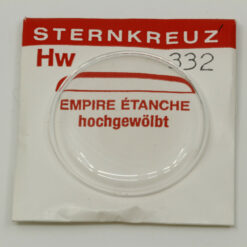 Uhrenglas Sternkreuz HW hochgewölbt Uhrglas Flume Armbanduhren Taschenuh 12-40mm