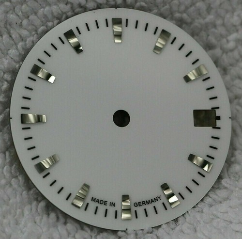 Zifferblatt für ETA 2824-2 / Dial for ETA 2824-2 Ziffernblatt ⌀27.0 Weiß – Bild 2