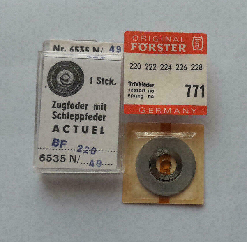 Zugfeder für Automatikuhrwerke – Ansicht 2