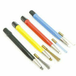 Kratzbürsten, Reinigungsbürsten, Satinierbürsten Set für Hobby Uhrmacher