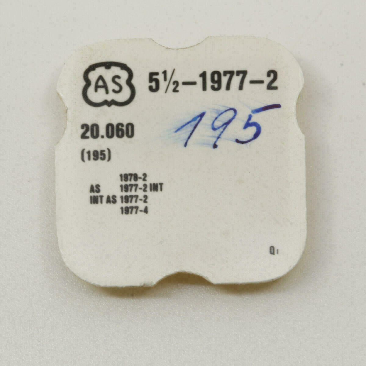 Barrel for AS 1977-2 – Parts 182, 195, 210, 710 – NOS – view 3