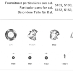 AS 5102, PART 1491, PART 1143, PART 1428, PART 1480, AS 5103 5106 5152 5153 5156 AS "Adolph Schild S.A."