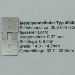Pendelfeder Typ 4040 – Ansicht 2