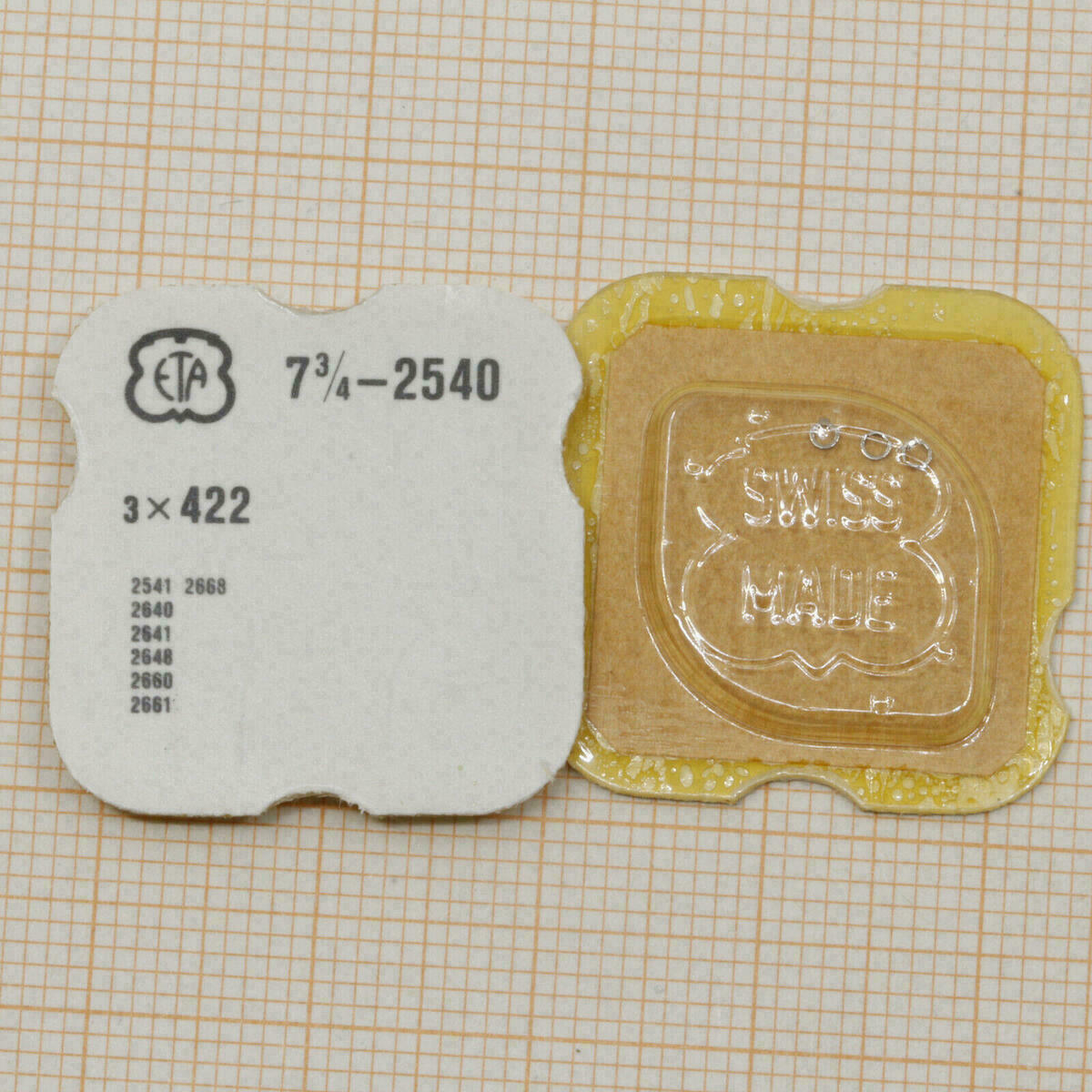 ETA Part 422 Kronradringe Crown wheel ring Bague de roue, ETA watch parts 422