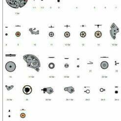 Alternative view of PESEUX WATCH PARTS 7001, 7000, 7060, 7040, 7020, 140, 170, 180, 320, 330, 340