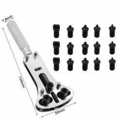 Alternative view of Gehäuseöffner Deckelöffner Uhrendeckelöffner Gehäusehalter 3er SET Armbanduhren