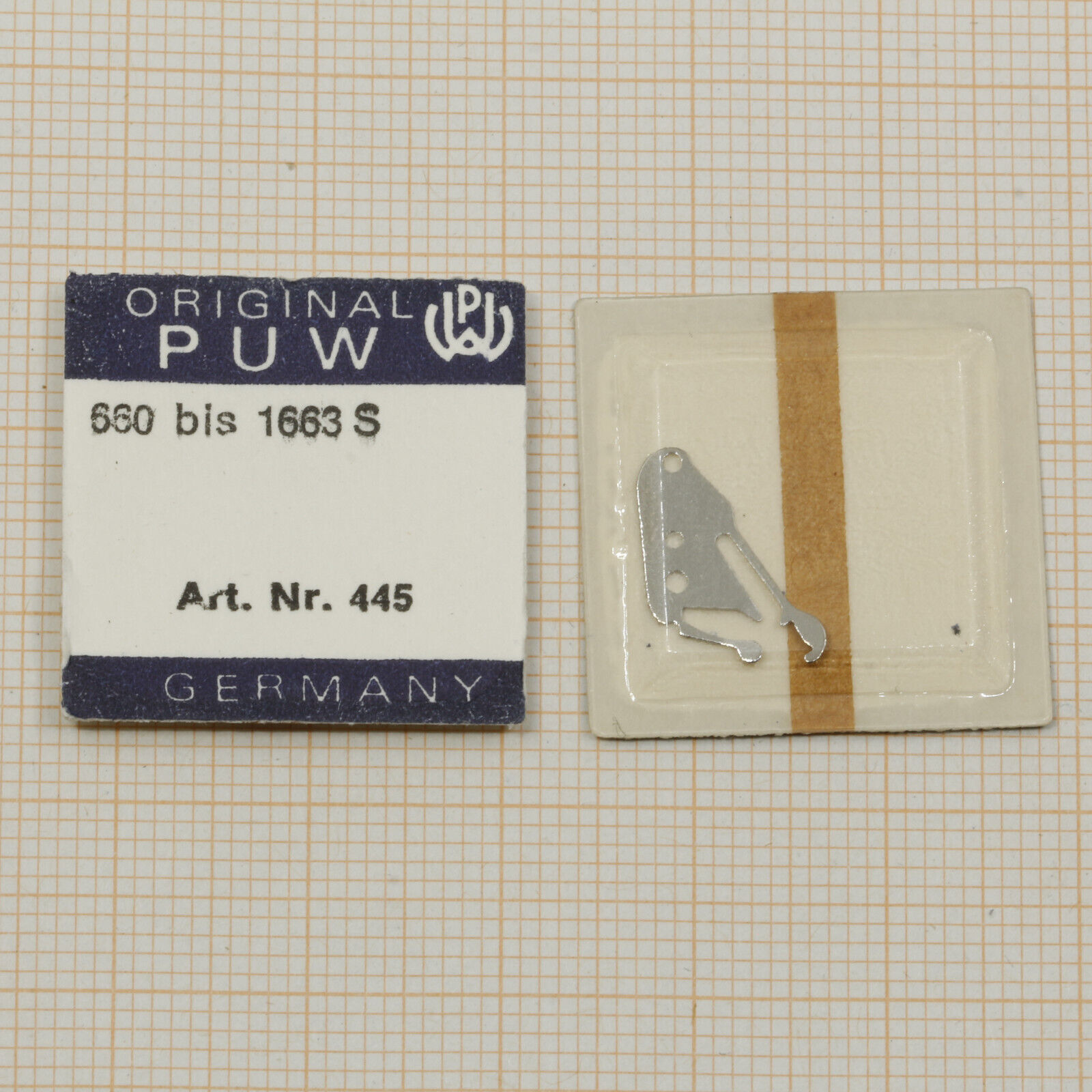 PUW Uhrenersatzteile, PUW Watch Spare Parts, 1428, 1491, 1500, 2785 #2 WZ