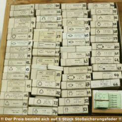 Stoßsicherungsfeder, Federn für Stoßsicherungen, Incabloc Junghans Duroswing Kif Uhr Actuel nicht zutreffend