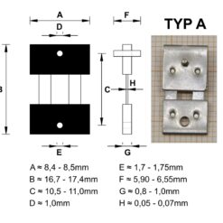 Pendelfeder für Standuhren 8er Set – Ansicht 6