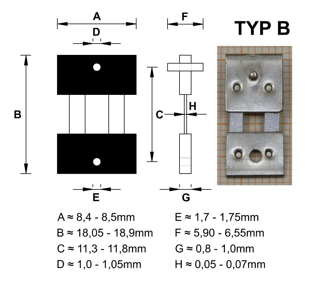 Pendelfeder für Standuhren 8er Set – Ansicht 7