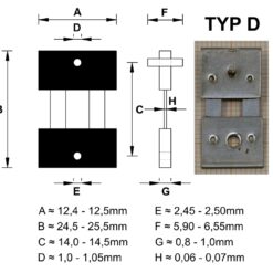 Pendelfeder für Standuhren 8er Set – Ansicht 9
