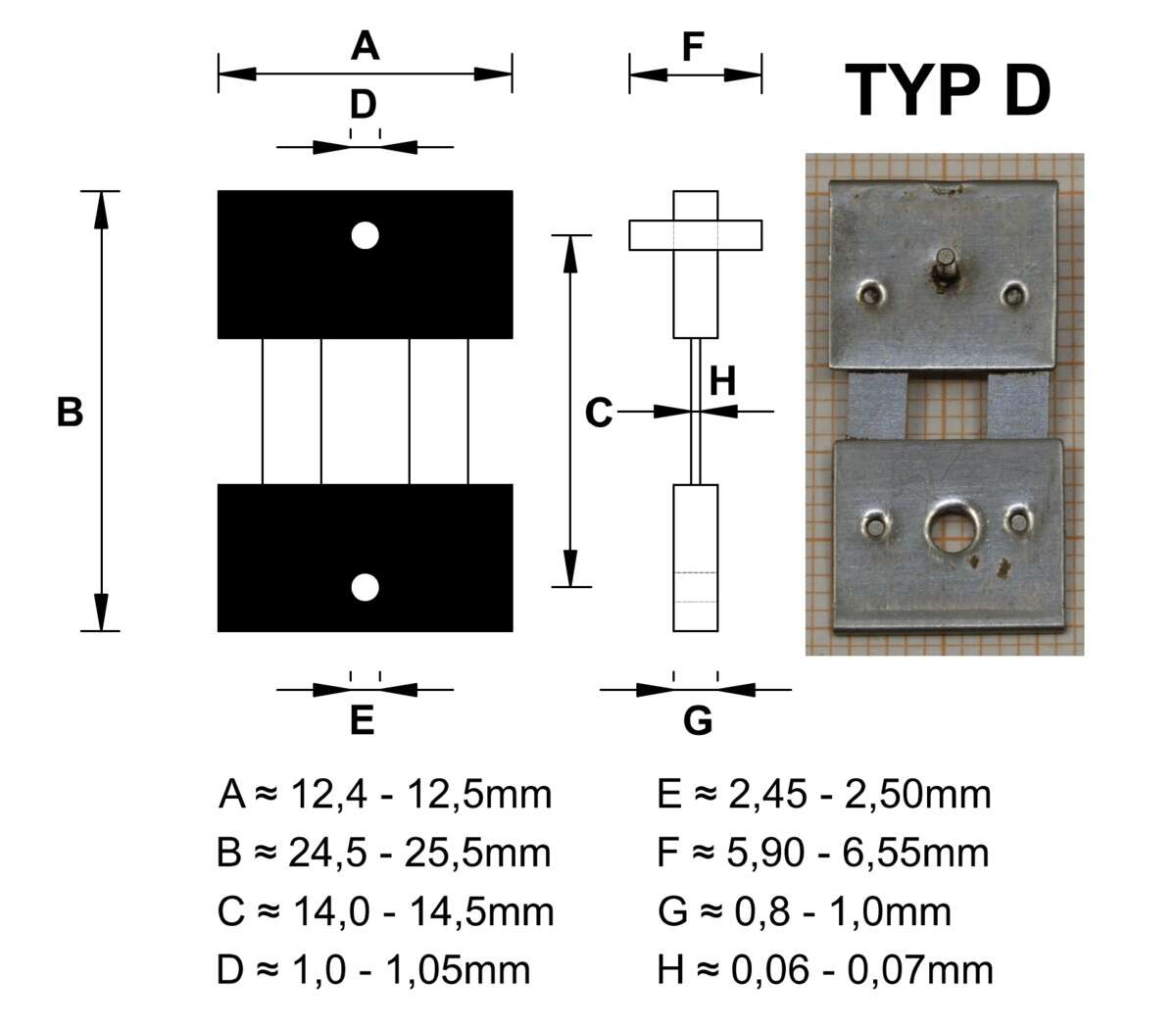 Pendelfeder für Standuhren 8er Set – Ansicht 9