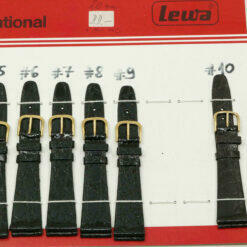 Alternative view of Uhrenarmband, Uhrband Krokodilband Echt Kroko, 20mm Vintage Alligator Strap