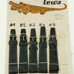 Genuine Crocodile Watch Strap 20 mm, Vintage Alligator – view 5