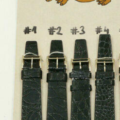 Uhrenarmband Uhrband Krokodilband Echt Kroko 17 18 19mm Vintage Alligator Strap