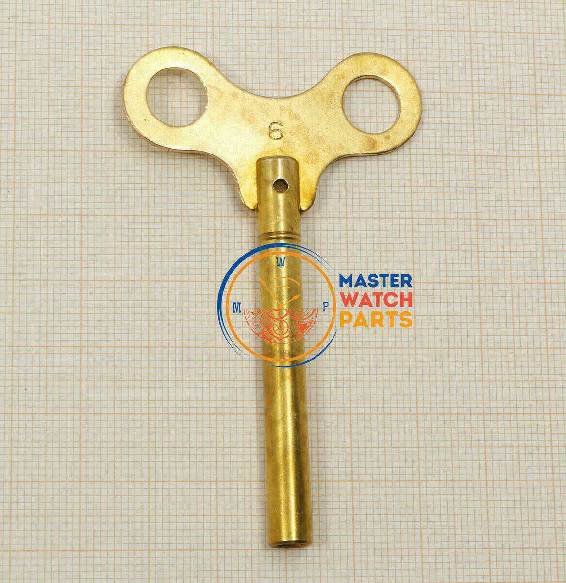 Uhrenschlüssel Aufziehschlüssel extra lang Großuhrenschlüssel Aufzugschlüssel Clock Keys Markenlos nicht zutreffend Messing