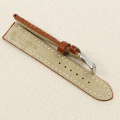 Uhrenarmband Leder Armband 20mm echt Leder Uhrband #Rotbraun Kroko Prägung