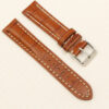 Uhrenarmband Leder Armband 20mm echt Leder Uhrband #Rotbraun Kroko Prägung