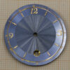 Zifferblatt für Eta 955.414; Ø 30.0mm; DIAL Ziffernblatt Esfera BLAU #42
