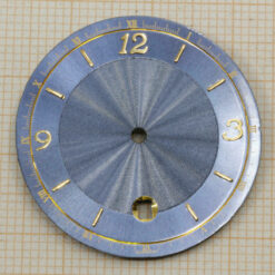 Zifferblatt für Eta 955.414; Ø 30.0mm; DIAL Ziffernblatt Esfera BLAU #42