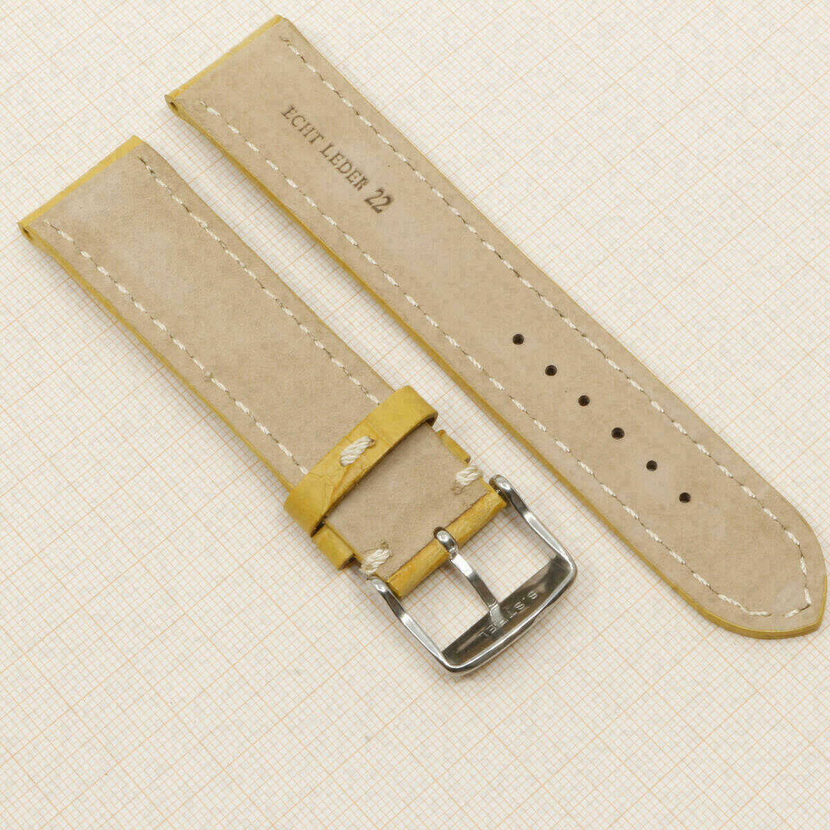 Uhrenarmband Gelb 22mm â Ansicht 4