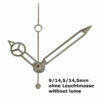 Zeigersatz ETA 2824-2 Zeiger 8/12/12,5 9/14,5/14,5mm Mercedes Watch Hands
