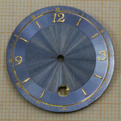 Zifferblatt für Eta 955.414; Ø 30.0mm; DIAL Ziffernblatt Esfera BLAU #42