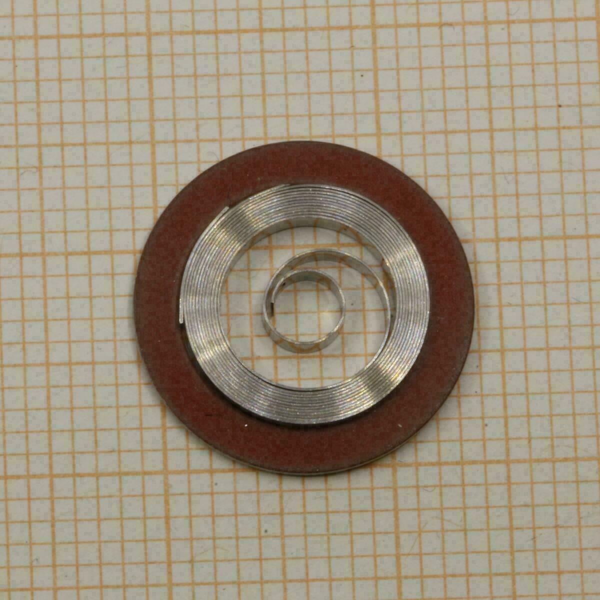 AUFZUGFEDER für Moeris 13'', Moeris C 13'' Aufzugsfeder Mainspring SWISS NOS Aufzugsfeder