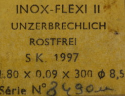 Alternative view of AUFZUGFEDER für Angelus 240 Sonnerie Mainspring Aufzugsfeder Muelle, Molla SWISS