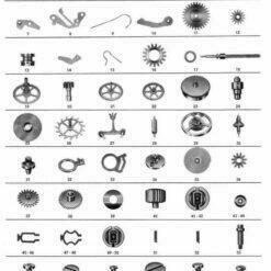 Alternative view of GLASHÜTTE Ersatzteile GUB 09-20, GUB 08-20 GUB 38-30, GUB 63 GUB 73 PART 705 721 | eBay.de