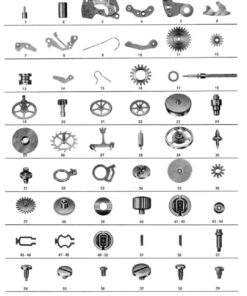 Alternative view of GLASHÜTTE Ersatzteile GUB 09-20, GUB 08-20 GUB 38-30, GUB 63 GUB 73 PART 705 721 | eBay.de