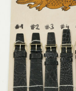 Uhrenarmband Uhrband Krokodilband Echt Kroko 14 16mm Vintage Alligator Strap