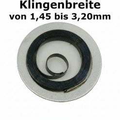 Alternative view of Zugfeder Aufzugfeder Armbanduhr Taschenuhr Mainspring 1,40-3,20mm Uhrenteile #2