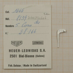 HEUER 1666 Operating Lever Part 8139 – NOS
