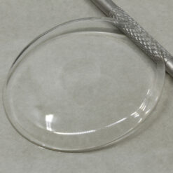 Uhrenglas fĂŒr Taschenuhren, Mineralglas Linsenschlif Pocket Watch Glass 35 50 mm (Kopie)