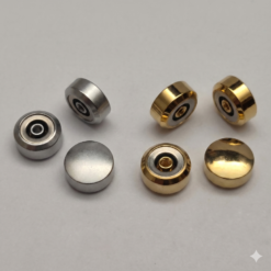 Uhrenkrone Aufzugskrone wasserdicht O-Ring NOS vergoldet versilbert watch crown