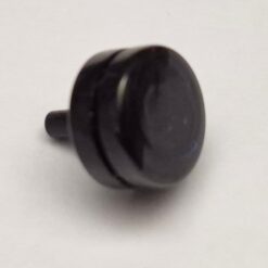 Uhrenkrone Aufzugskrone wasserdicht O-Ring NOS schwarz, versilbert watch crown – Bild 5