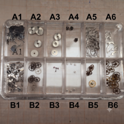 ETA 2510 Ersatzteile PART 443, PART 445, PART 227, PART 705, Watch Spare Parts NOS #BL2510