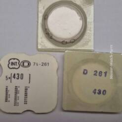 Durowe Uhrwerk Ersatzteile Kaliber 55 56 61 70 72 75 261 440 450 451 601 1032 1980 – Federhaus, Kronrad, Aufzugwelle NOS – Bild 15