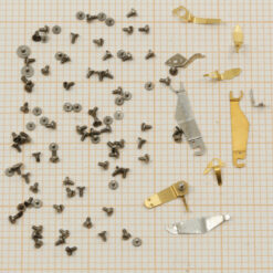 10x Batteriebügel und 100x SchraubenHalte Bügel, battery clamp spring and screw