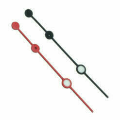 2x Sekundenzeiger / second hands ETA 2824-2 C3 Super luminova Ø 0,25 12,5mm B+R