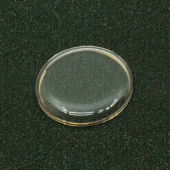 Alternative view of Uhrenglas Sternkreuz ATG gewölbt armiert mit vergoldetem Ring Armbanduhr Uhrglas