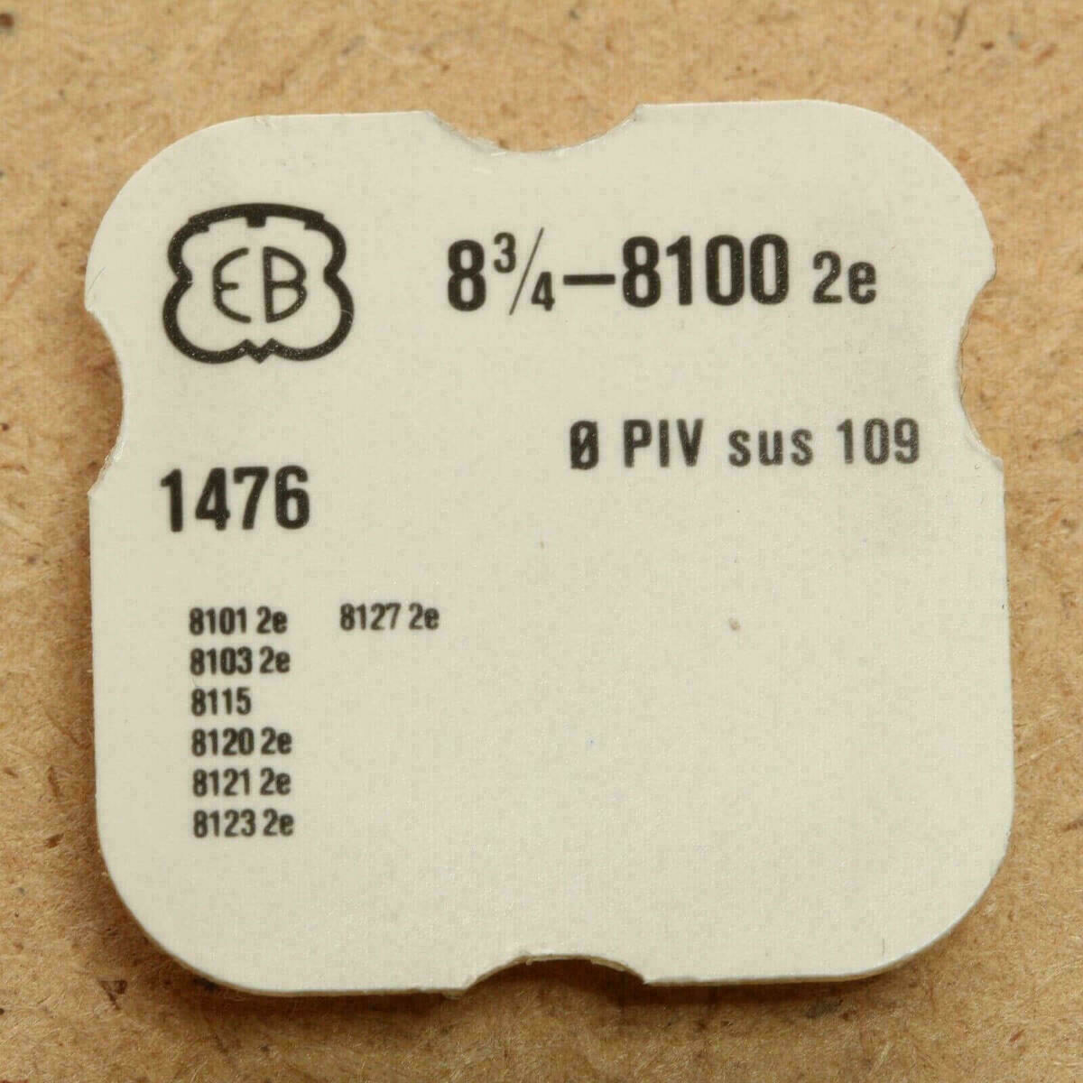 Bettlach EB 8100 2e PART 1476 SPANNRAD EB 8101 EB 8103 EB 8115 EB 8120 8121 8123