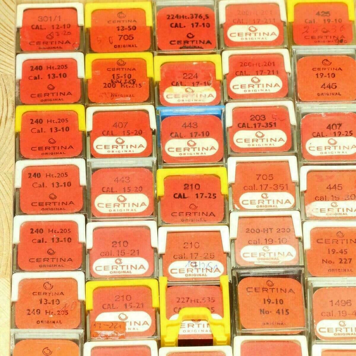 CERTINA WATCH PARTS 12-10 13-10 13-11 13-20 13-50 15-10 15-20 15-21 - 19-45