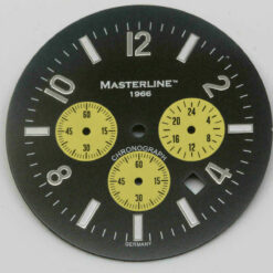 Chronograph Dial for MIYOTA OS 20 OS 25 Movement Ø 34,55mm Cadran Esfera #17