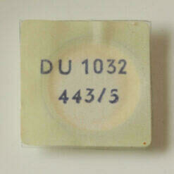 DUROWE 1032, PART 443 + 5443, Stellhebel & Schraube, setting lever & screw 1278