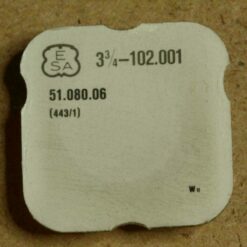 ESA/ ETA 102.001 PART 443 /1 Setting Lever, Winkelhebel montiert  Ref. 51.080.06