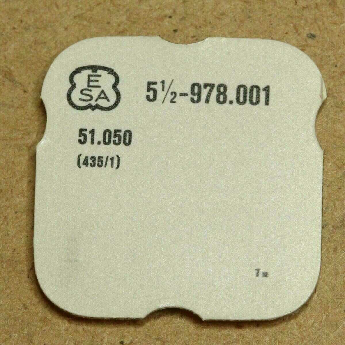 ESA / ETA 978.001 PART 435 /1 Yoke, Federwippe Ref. 51.050, - NOS -