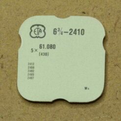 ETA 2410, PART 430, 2412, 2480, 2482, 2485, 2487 Klinkenfeder, click spring NOS